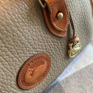 Dooney & Bourke older vintage bag taupe color